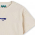 T-Shirt aus Frottee KENZO KIDS Für JUNGE