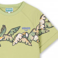 Leichtes T-Shirt aus Molton KENZO KIDS Für JUNGE