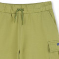 Elastic waist bermuda shorts KENZO KIDS for BOY