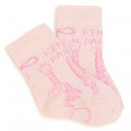 Set of 2 pairs of socks KENZO KIDS for UNISEX