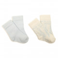 Pack de 2 pares de calcetines KENZO KIDS para UNISEXO