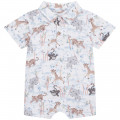 Cotton playsuit KENZO KIDS for BOY