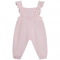 Salopette à bretelles KENZO KIDS pour FILLE