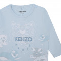 T-shirt à manches longues KENZO KIDS pour GARCON