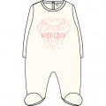 Katoenen pyjama met opdruk KENZO KIDS Voor