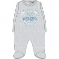 Katoenen pyjama met opdruk KENZO KIDS Voor