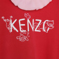 Cotton frilled collar pyjamas KENZO KIDS for GIRL