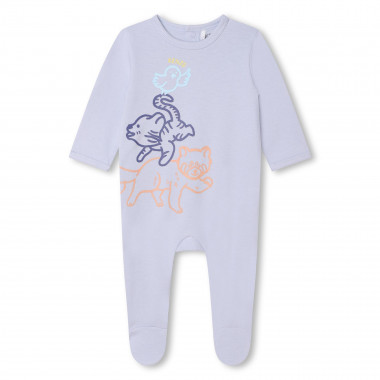 Katoenen pyjama lange mouwen KENZO KIDS Voor