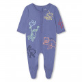 Katoenen pyjama (drukknopen) KENZO KIDS Voor