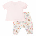 Set van wijde broek en T-shirt KENZO KIDS Voor