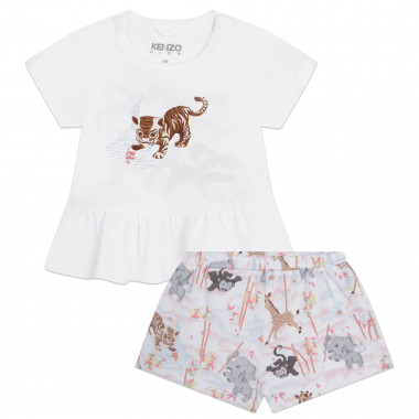 Setje van T-shirt en short KENZO KIDS Voor