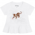 Set aus T-Shirt und Shorts KENZO KIDS Für MÄDCHEN