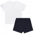 Set t-shirt e shorts KENZO KIDS Per RAGAZZO