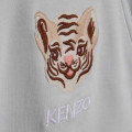Ensemble salopette et T-shirt KENZO KIDS pour GARCON