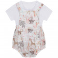 CONJUNTO FATO+T-SHIRT KENZO KIDS para RAPARIGA
