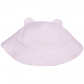 Cotton bucket hat and dress KENZO KIDS for GIRL