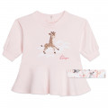 Ensemble robe et bandeau KENZO KIDS pour FILLE