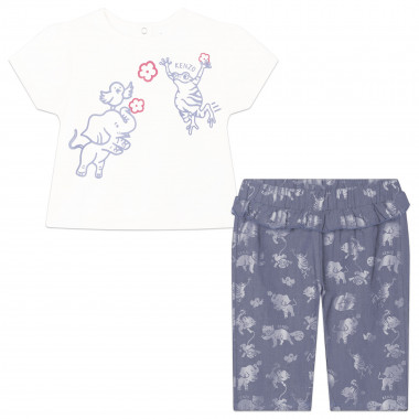 Set van t-shirt + broek KENZO KIDS Voor