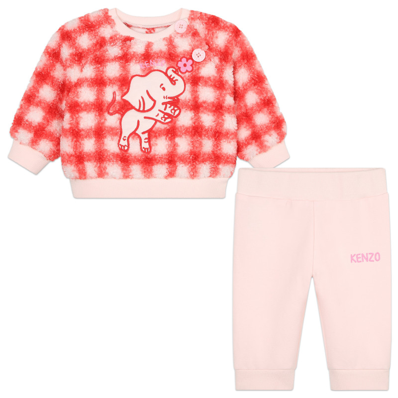 Red kenzo tracksuit deals