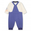 T-shirt and dungarees outfit KENZO KIDS for BOY