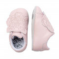 Embroidered leather slippers KENZO KIDS for GIRL