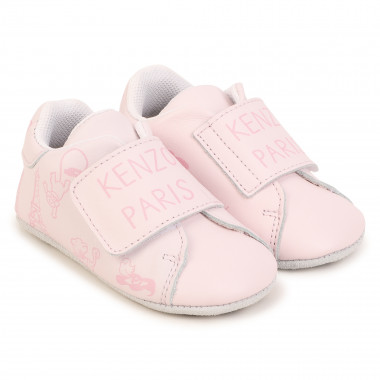 Leather booties KENZO KIDS for UNISEX