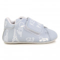 Patucos de cuero con velcro KENZO KIDS para UNISEXO