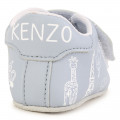 Patucos de cuero con velcro KENZO KIDS para UNISEXO