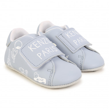 Leather booties KENZO KIDS for UNISEX