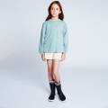 Cotton shorts with patch AIGLE for GIRL
