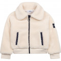 Lined sherpa cardigan AIGLE for GIRL