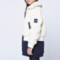 Lined sherpa cardigan AIGLE for GIRL