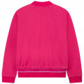 Organic cotton zip-up sweatshirt AIGLE for GIRL