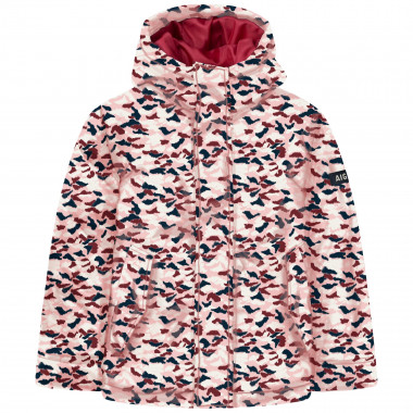 Printed parka with hood AIGLE for GIRL