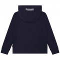 Fleece-sweatshirt mit kapuze AIGLE Für JUNGE