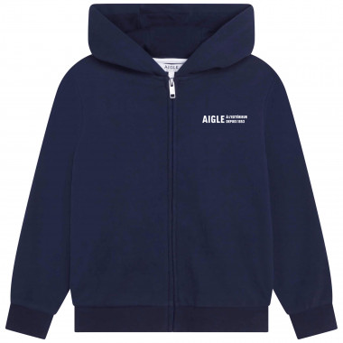 Zip-up hooded sweatshirt AIGLE for BOY