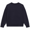 Fleece sweater met print AIGLE Voor