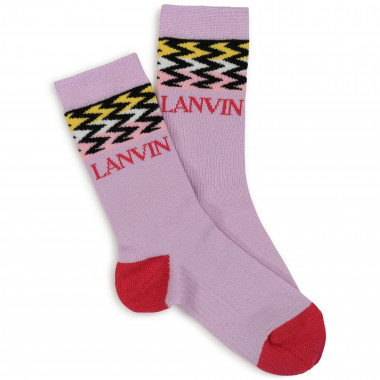 Kleurrijke sokken van tricot LANVIN Voor