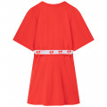 Belted Milano wool dress LANVIN for GIRL