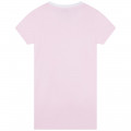 Cotton T-shirt dress LANVIN for GIRL