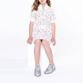 Robe sweat-shirt molletonnée LANVIN pour FILLE