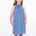 Robe sans manche en jean LANVIN pour FILLE