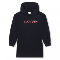 Fleece sweatshirt dress LANVIN for GIRL