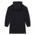Fleece sweatshirt dress LANVIN for GIRL