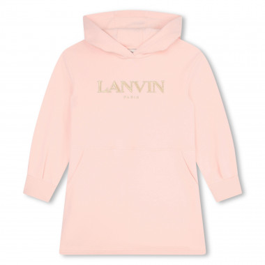 Fleece sweatshirt dress LANVIN for GIRL