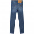 Jeans elasticizzati di cotone LANVIN Per BAMBINA