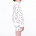 Short molletonné imprimé LANVIN pour FILLE