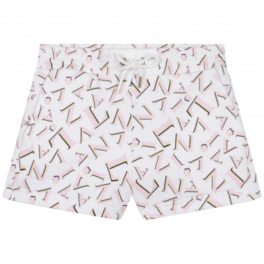 Shorts in felpa con stampa  Per 