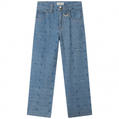 Brede katoenen jeans LANVIN Voor