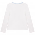 T-shirt in jersey di cotone e modal LANVIN Per BAMBINA